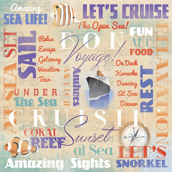 Karen Foster Bon Voyage Collage