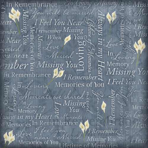 Karen Foster In Loving Memory Remembrance Collage