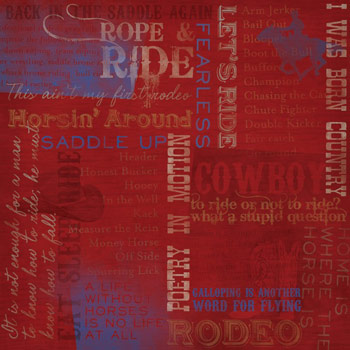 Karen Foster Let's Ride Collage