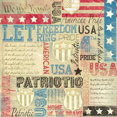 Karen Foster Designs Patriotic American Pride Collage