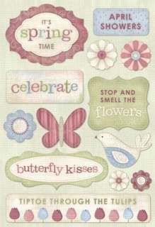 Karen Foster Spring Celebrate Spring Cardstock Sticker
