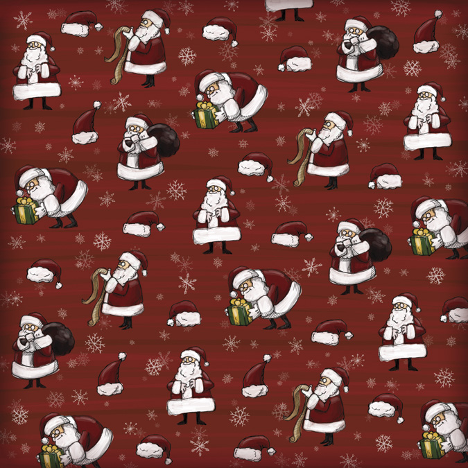 Karen Foster Whimsical Christmas Santa's Business