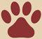 Cranberry Cat Scrapbooking Paw Print