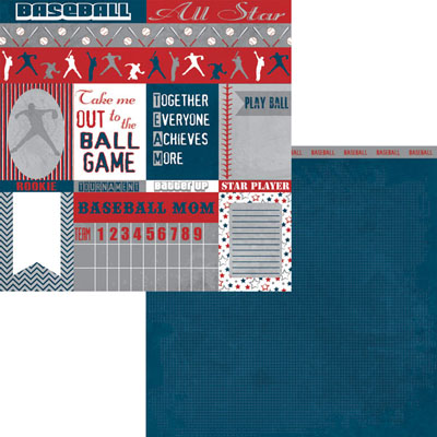 Moxxie All Star Baseball Cutouts