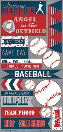 Moxxie All Star Baseball Sticker