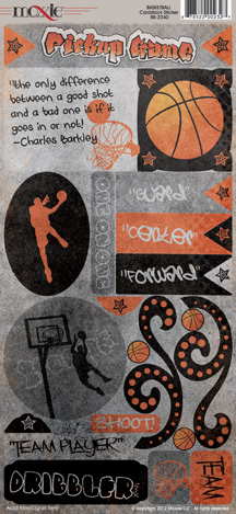Moxxie Basketball 13 Element Sticker