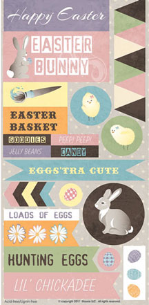 Moxxie Hoppy Easter Sticker