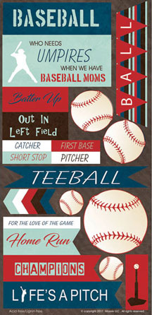 Moxxie Play Ball Baseball Sticker