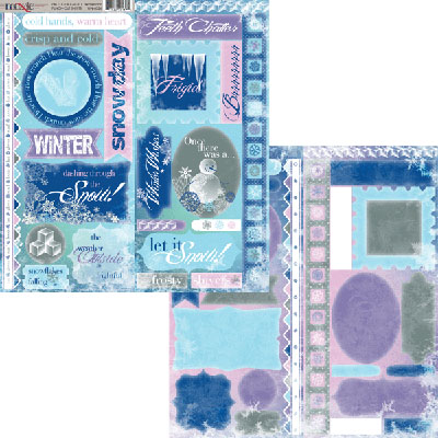 Moxxie Winterland Double-Sided Diecuts