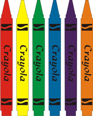 Petticoat Parlor Crayola Crayons