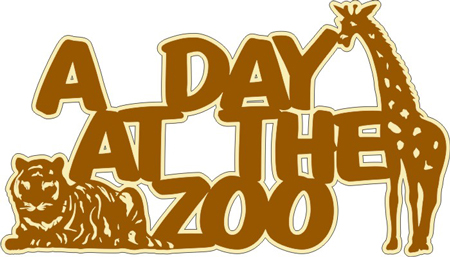 Petticoat Parlor Laser Die-Cut A Day At The Zoo