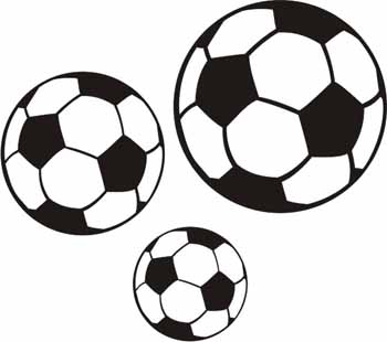 Petticoat Parlor Soccer Balls Set of 3