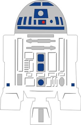 Petticoat Parlor Star Wars R2D2
