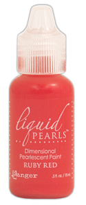 Ranger Inc Liquid Pearls Ruby Red