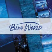 Reminisce Blue World logo