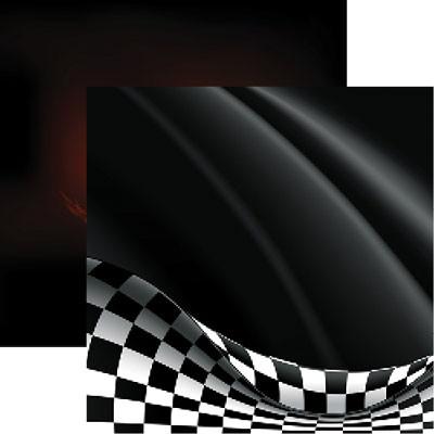 Reminisce Checkered Flag Let's Go Racing