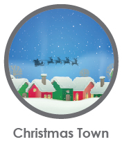 Reminisce Christmas Town Logo