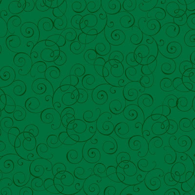 Reminisce Christmastime Green Swirl