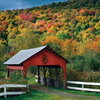 Reminisce Covered Bridges Fall Colors