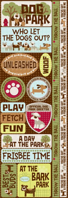 Reminisce Dog Park Combo Sticker