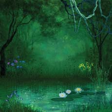 Reminisce Enchanted Forest Pond Of Lillies