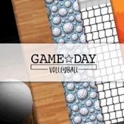 Reminisce Game Day Volleyball logo