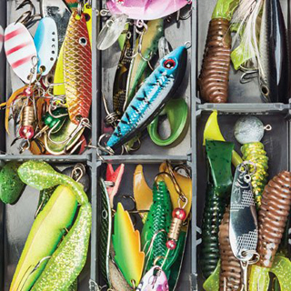 Reminisce Gone Fishing Lures Galore