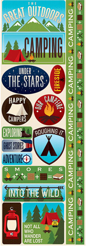 Reminisce Great Outdoors Signature Series Combo Sticker