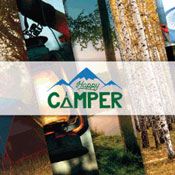 Reminisce Happy Camper logo