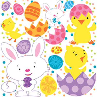 Reminisce Happy Easter 11 12x12 Sticker