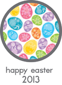 Reminisce Happy Easter 2013 logo