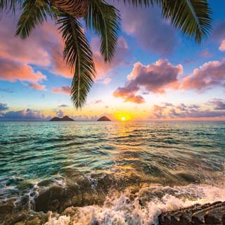 Reminiscr Hawaii Lanikai Sunset