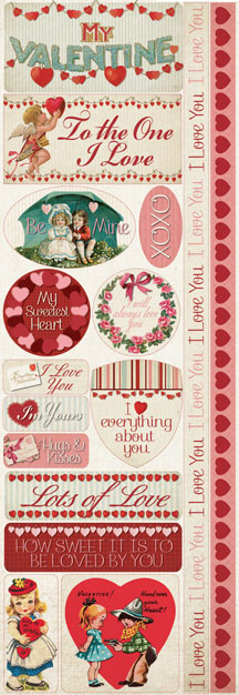 Reminisce My Sweet Valentine Combo Sticker