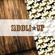Reminisce Saddle Up logo