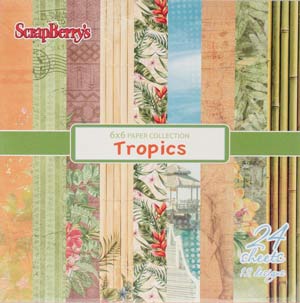 ScrapBerry's Tropics 6x6 Paper Pad