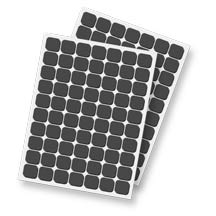 Scrapbook Adhesives by 3L3D  Foam Squares Med Black