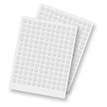 Scrapbook Adhesives by 3L Foam Squares Sm White
