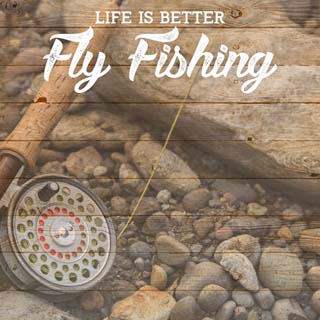 Scrapbook Customs Life Is Better Fly Fishing