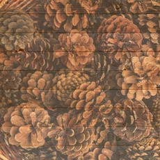 Scrapbook Customs Pine Tree/Cone Background