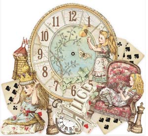 Stamperia Alice Through The Looking Glass CB Die-Cuts