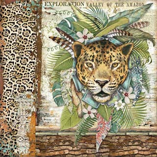 Stamperia Amazonia Jaguar