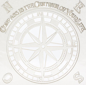 Stamperia Decorative Chips Compass