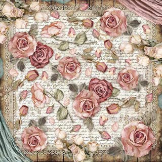 Stamperia Passion Roses & Lace