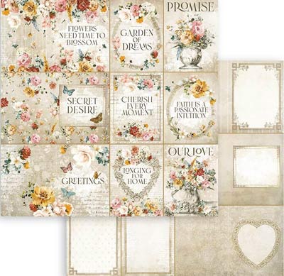 Stamperia Romantic Garden Of Promises Cards