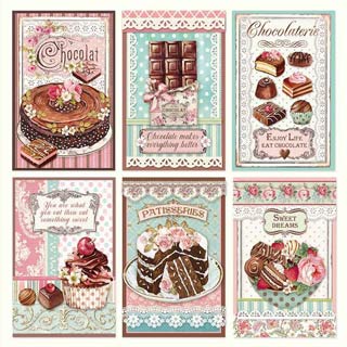 Stamperia Sweety Chocolate Cards