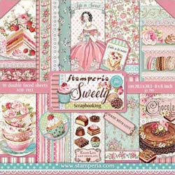 Stamperia Sweety 8x8 Paper Pad