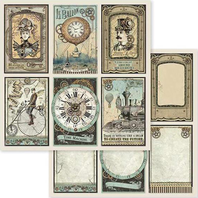 Stamperia Voyages Fantastiques Cards