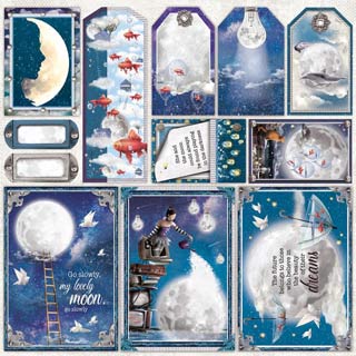 Ciao Bella Moon & Me Frames & Tags