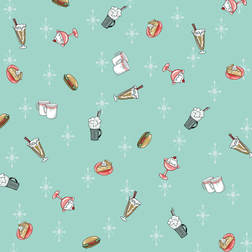 cooking scrapbook paper