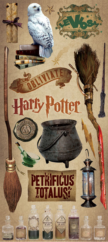Creative Imaginations, Art, Harry Potter Scrapbook Kit